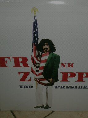 frank zappa for president sealed 2016 rsd 2 lp splatter set - mothers political